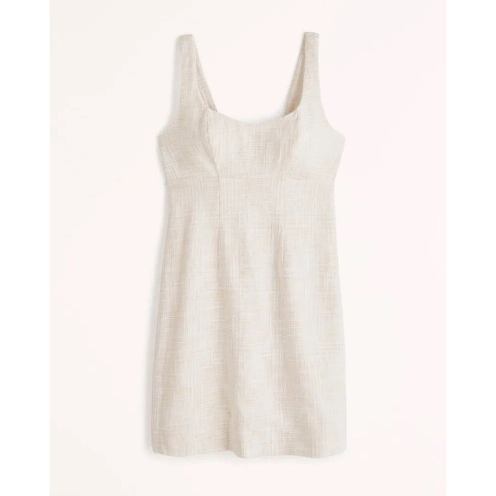 Abercrombie Tweed Mini Dress Sz Large - Picture 2 of 3